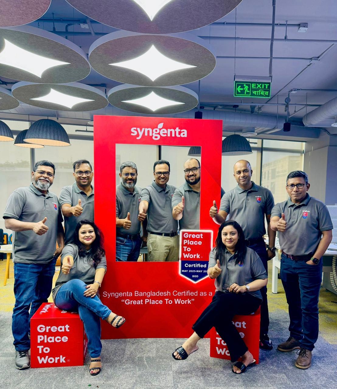Syngenta Bangladesh - Great Place to Work - CLT 